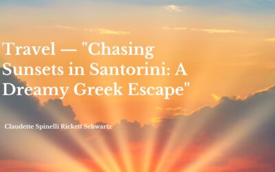 Travel — “Chasing Sunsets in Santorini: A Dreamy Greek Escape”